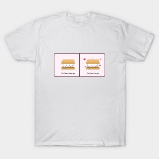 "The S'more I love you!" food pun shirt T-Shirt